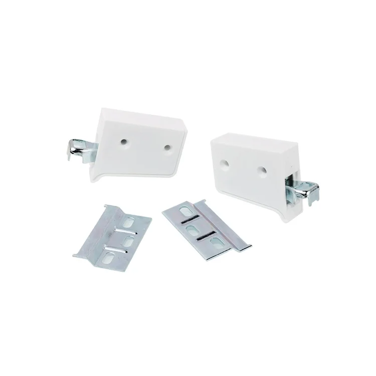 K402 Kitchen Cabinet Wall Hanging Bracket Cabinet Hanger Carton White OEM ODM Testing Kitchen Furniture Accessories Directly