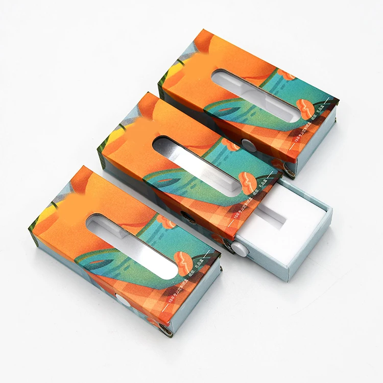 Wholesale Disposable Custom 0.5ml 1ml Cart Pen Packaging Beautiful Looking Paper Folding Cartons Packaging Box