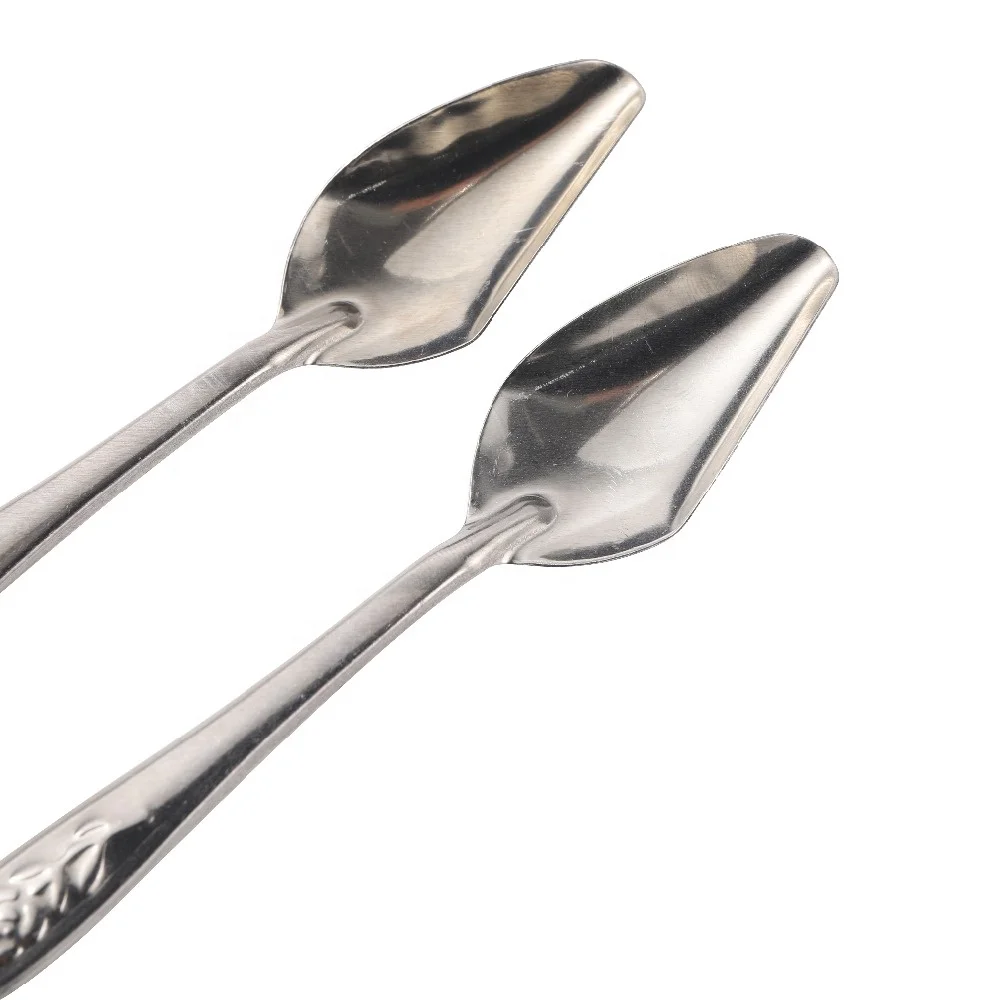 Nestling Feeding Spoon Bird Parrot Feeding Spoon Stainless Steel Water Milk Powder Feeder Spoons
