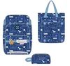 Playful blue print