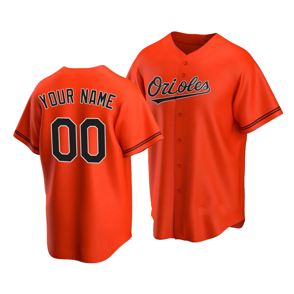 Baltimore Orioles Custom Name Number Coolbase Baseball Jersey