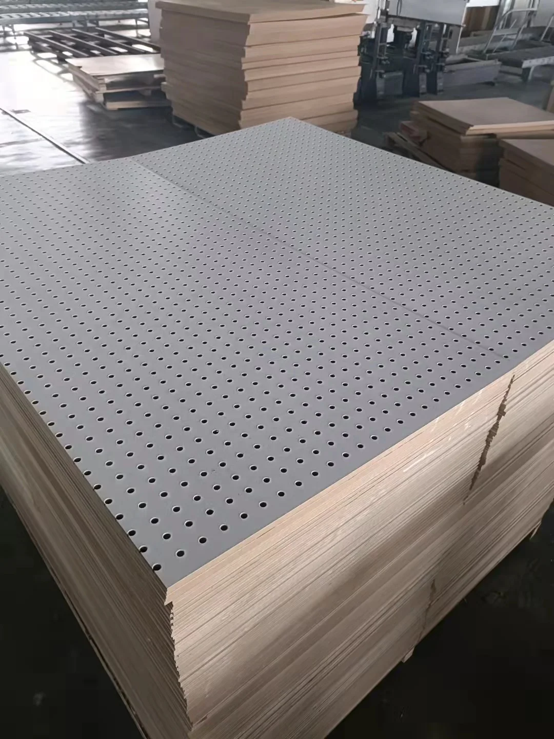 MDF Pegboard Display with Hooks ,decorative Wood Hardboard Pegboard