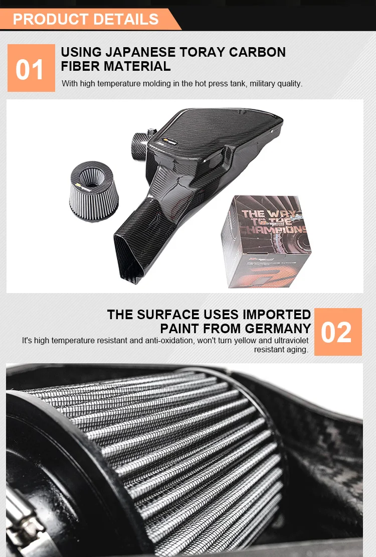 Airspeed Neat and Clear Surface Texture Dry Carbon Fiber Cold Air ...