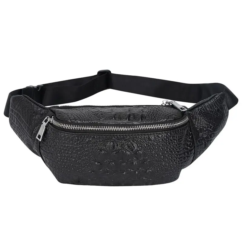 Crocodile top fanny pack