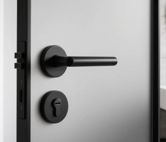 Modern Luxury Silent Alloy Metal Door Locks for Bedroom Home Hotel/Apartment Use for Window Handles