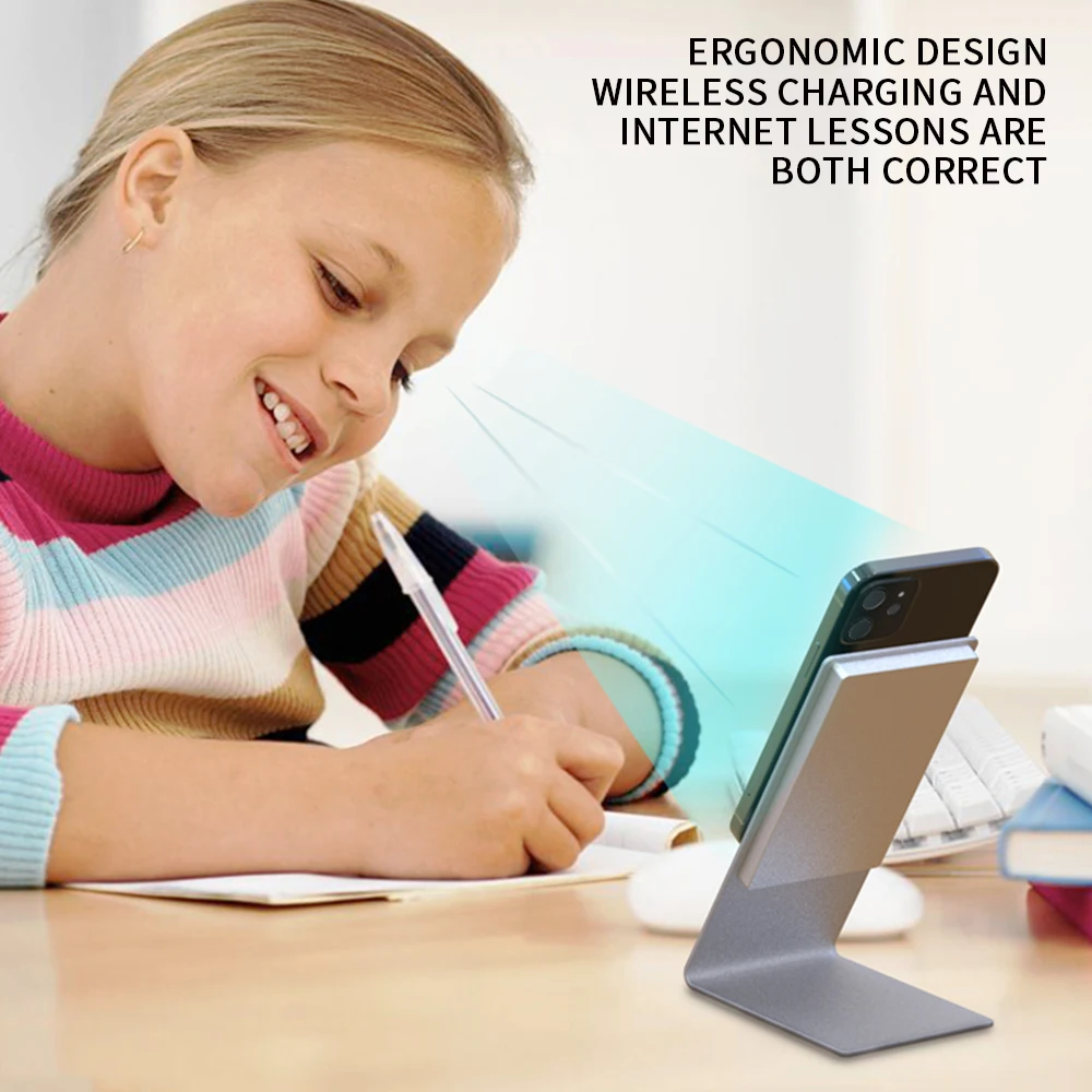 2021 New Product Non-Slip Wireless Magnet Charger Wireless Portable Wireless Charger Magnet