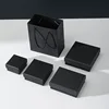 Lid & Base Rigid Box - Texture Black 1