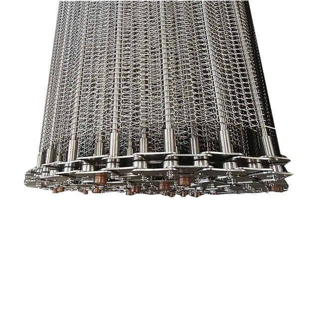 Experienced Factory Technical Support Customized Efficient SUS304 Conveyor Mesh Belt for Food and Beverage Industry 2