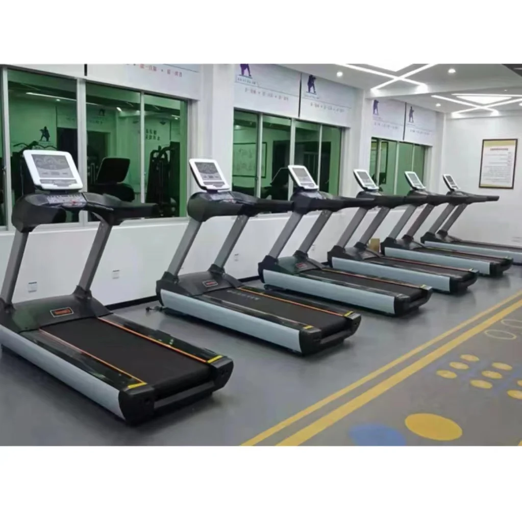 Commercial Gym Treadmill 30% Incline Stress Test Machine
