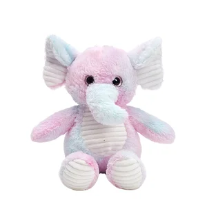 28cm Soft Stuffed Elephant Plush Toy for Kids Bedtime Comfort Toy with PP Cotton Filling