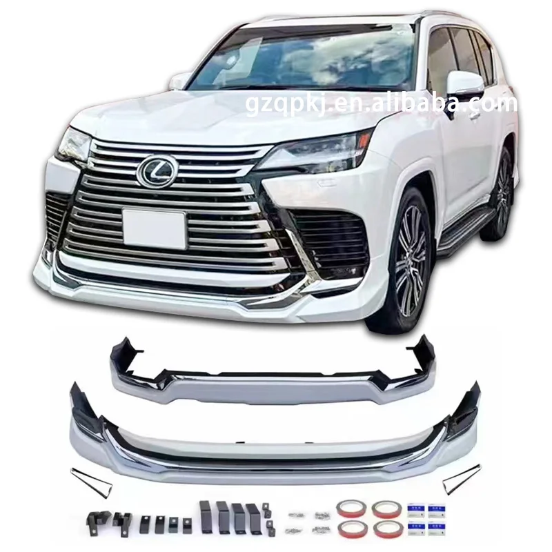 Lexus LX600 Body Kit - Front & Rear Bumper Lip by MODELLISTA