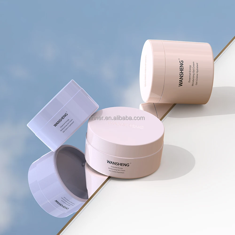 Pet Injection Colorful Plastic Jar Body Butter Cream Jar Container Wsuy