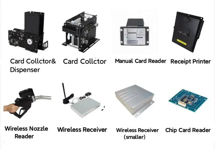 Avi Automatic Vehicle Identification System Wireless Receiver Mt124 Works With Nozzle Reader