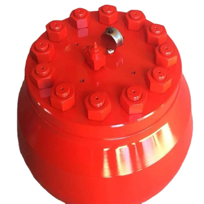 API Mud Pump Spare Parts Air Bag Hydraulic Discharge Pulsation Dampener for Oilfield