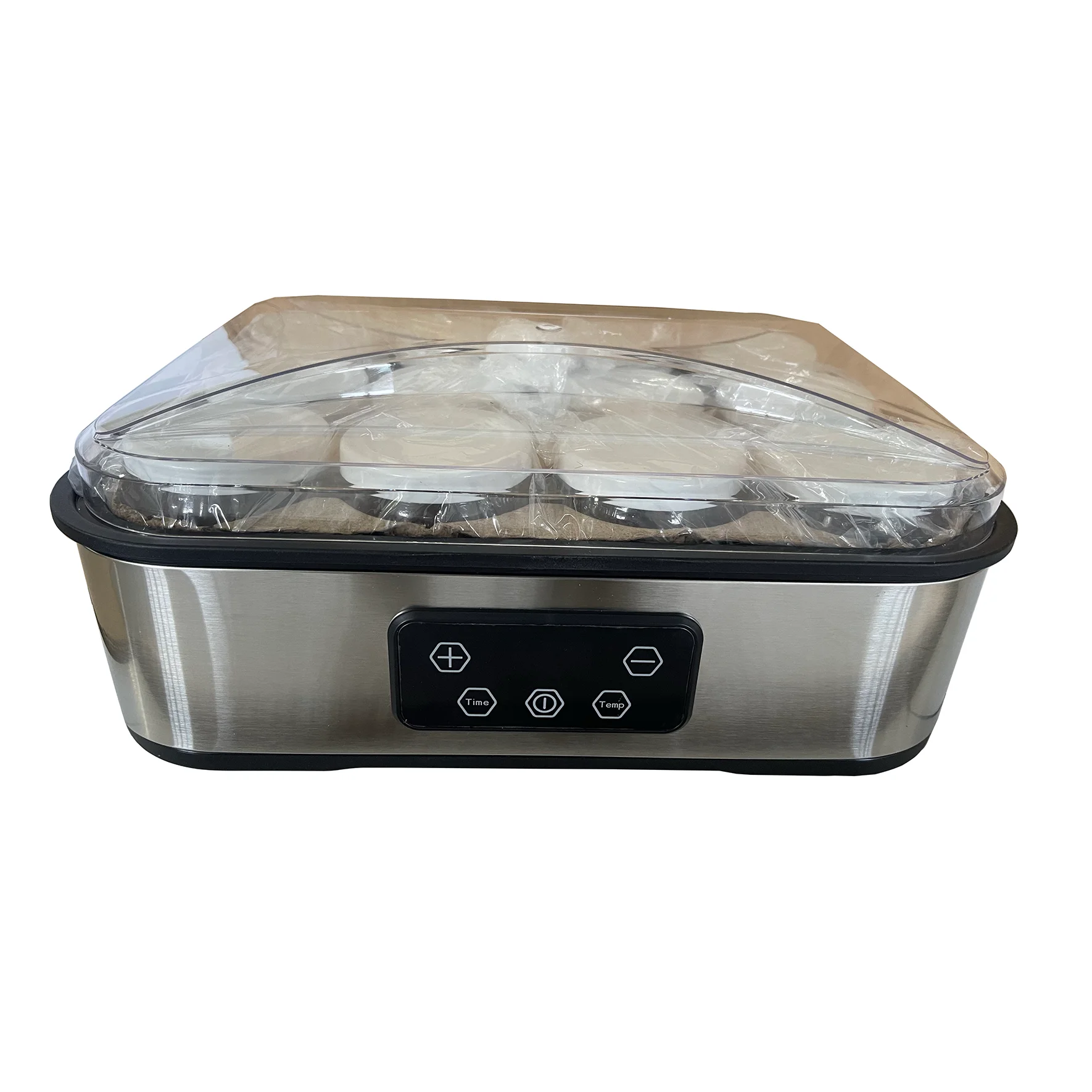 Автоматическая машина для производства йогурта 12 чашек со встроенным датчиком температуры