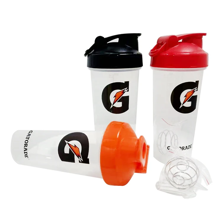 Buy Wholesale China Custom Logo Protein Plastic Shaker Bottle Eco Friendly  With 2oz Storage Container & Shaker Bottles at USD 1.39