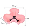 Three-petal basin [pink]