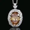 Champagne pendant with Chopin chain