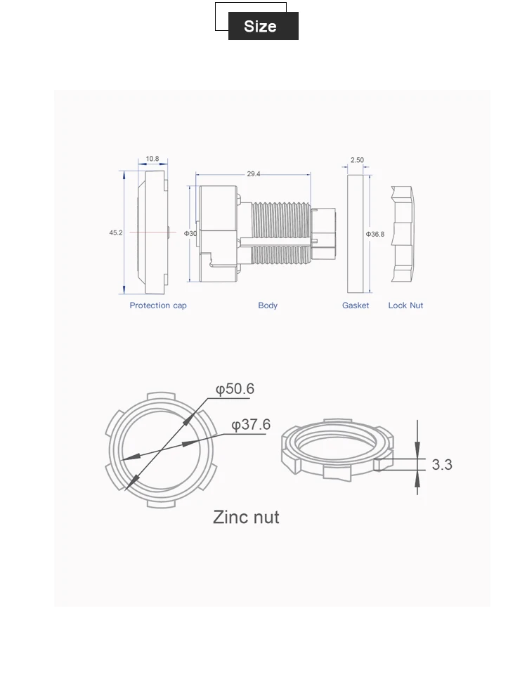 JL-700 Zhaga Socket Longjoin