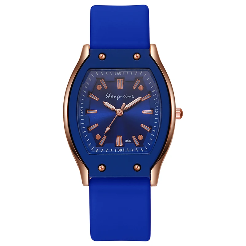 Customizable Silicone Strap Quartz Watches