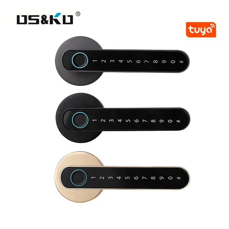 Rechargeable Fingerprint Code Password Unlock Intelligent Mortise Latch Door Locks Steel Door Cloud Data Storage for House Use