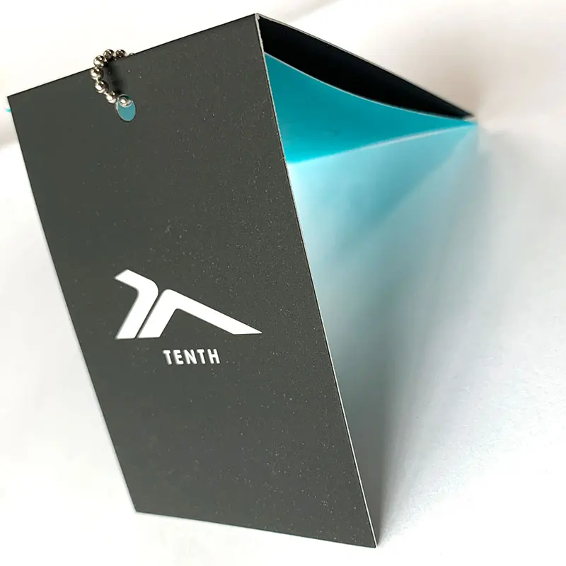 Tyvek Luxury Purse Hang Tag for Streetwear Clothing Printed