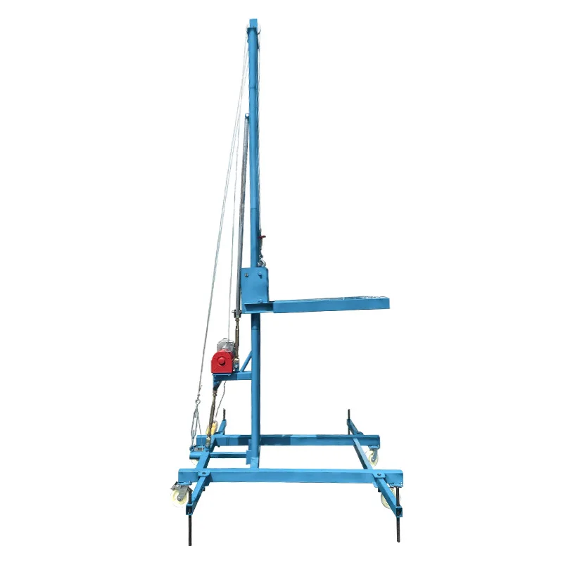 Small Manual Hand Forklifts For Ventilation Duct Lifting Height