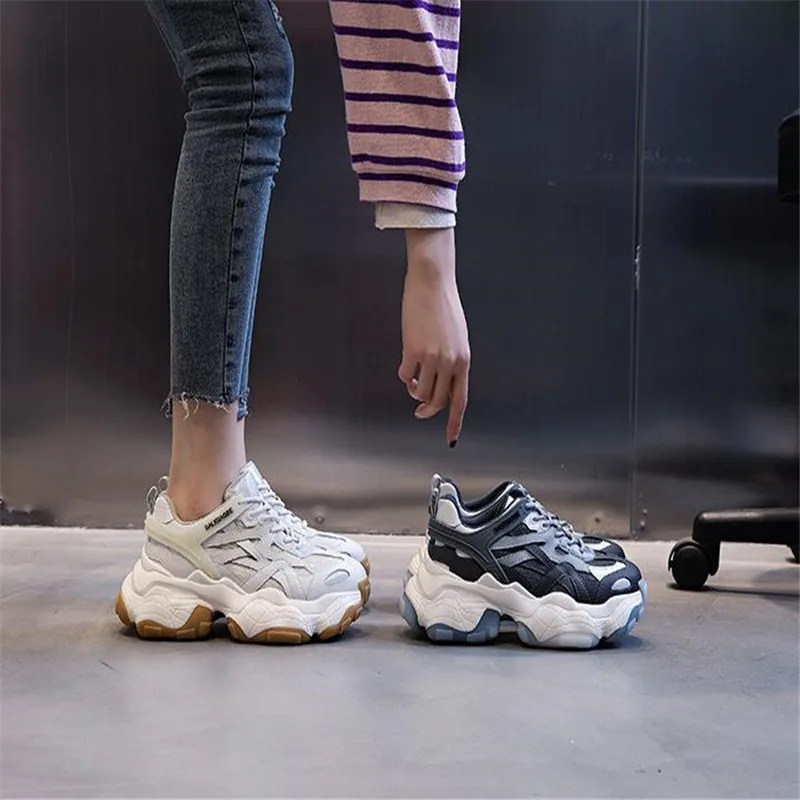 High Quality Trainers Women's Platform Sneakers Women Shoes Breathable Casual Women Running Chunky Sneakers Comrfortable shoes