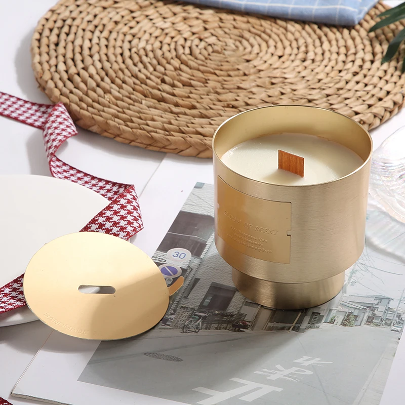 Customized Logo Candle Wax Scented Custom Candle Jar For Home