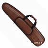 Faux leather crocodile pattern brown