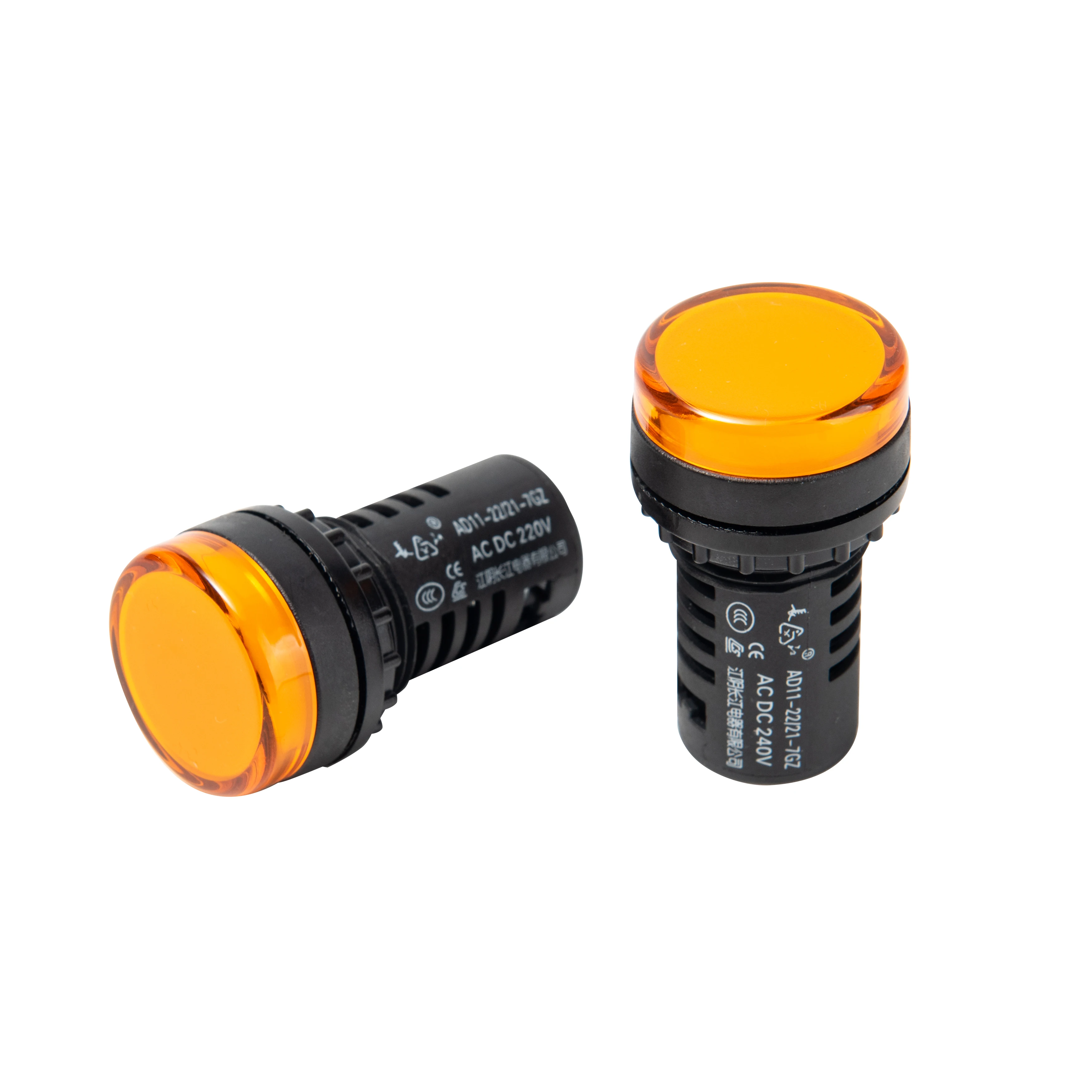 Ad11 Electric Ac/dc 220v Waterproof Led Signal 22mm Indicator Lamp ...