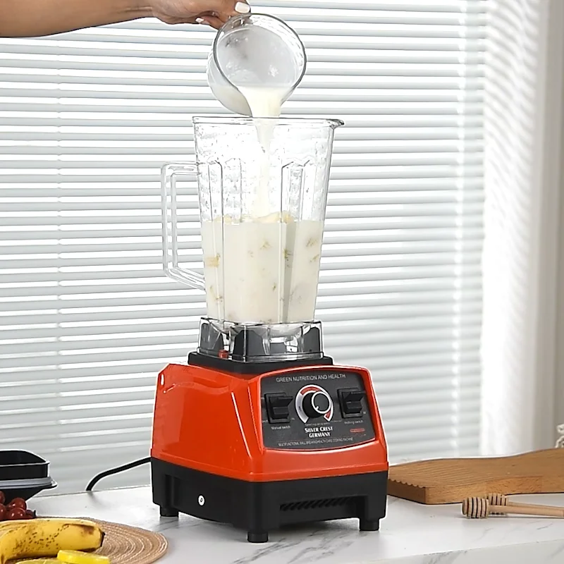 Fufu Professional Commercial Silver Crest Blender 5500w Sc1589 Mixer