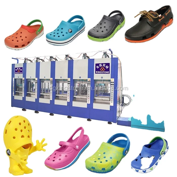 Crocs Eva Chappal Making Machine Price Mesin Pembuat Sepatu EVA JL