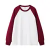 White and Burgundy