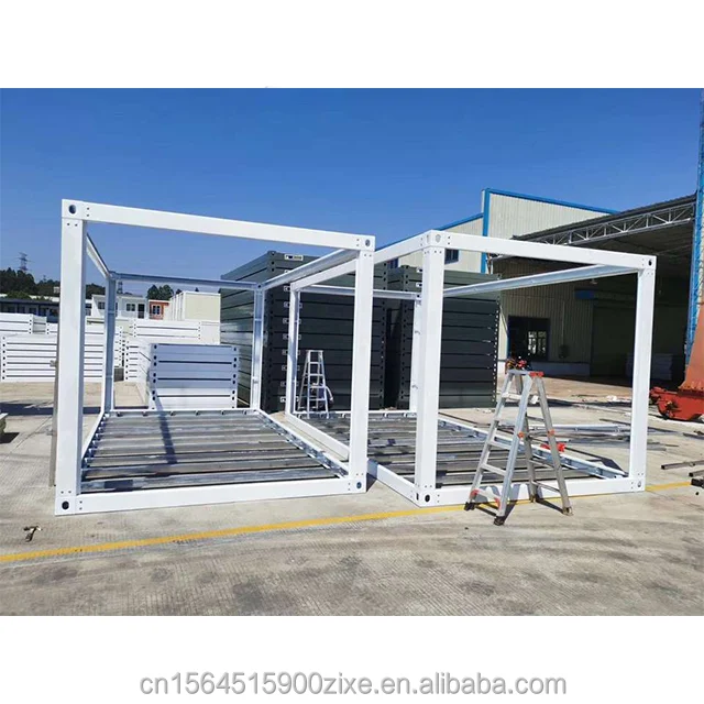 Metal na Frames sa Stock Customization House Frames Portable Container Frames 20Ft40Ft Flat Pack Container House Nang walang Walong