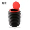 One 4L thickened foldable trash can [with lid]