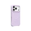 Haricot magnétique vague en silicone liquide violet