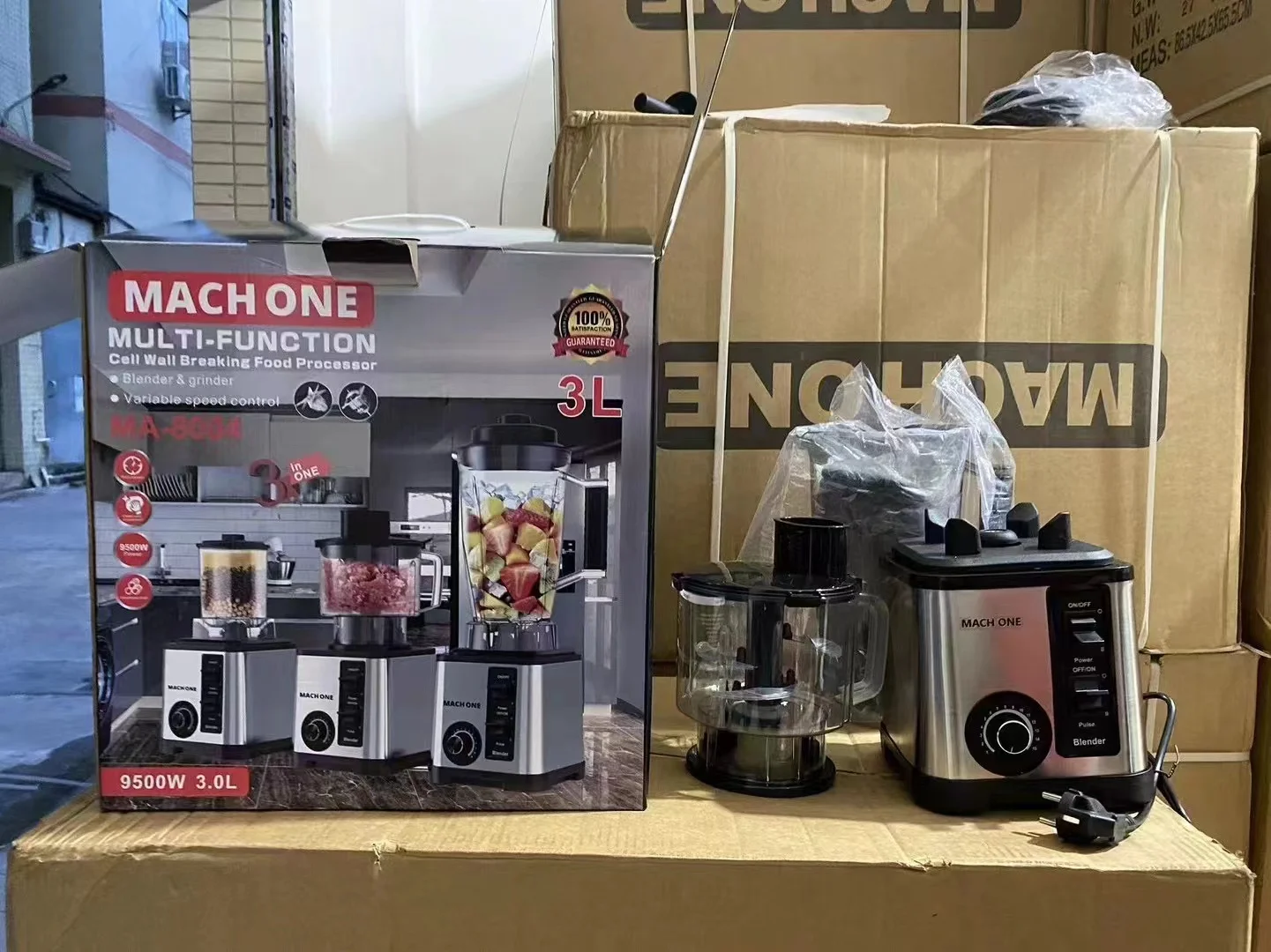 Silvercrest 9500W Multifunction Kitchen Machine - Versatile & Durable