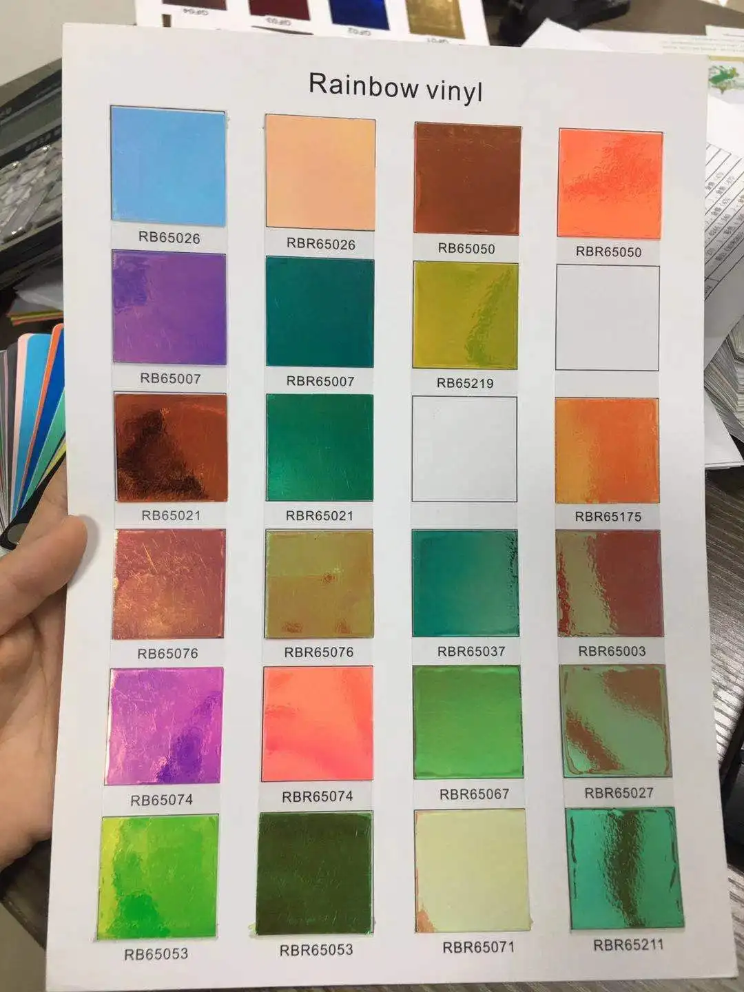 Guangyintong Laser Rainbow Htv Heat Transfer Holographic Vinyl Best