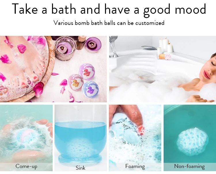 Gloway Custom Cheap 3pack Refreshing Green Series Aromatherapy Bath