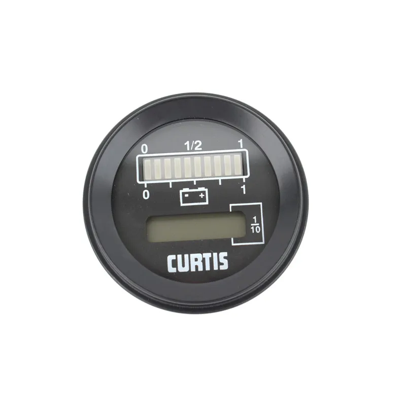 Curtis Hourmeter ,Battery Indicator 803 12-80V/Pallet Stacker Meter Indicator for EV Curtis 803