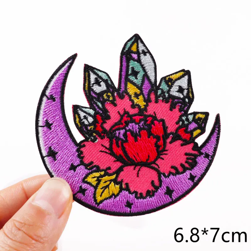 Coffee Cup Patches On Clothes Diy Cartoon Applique Embroidered Iron On ...