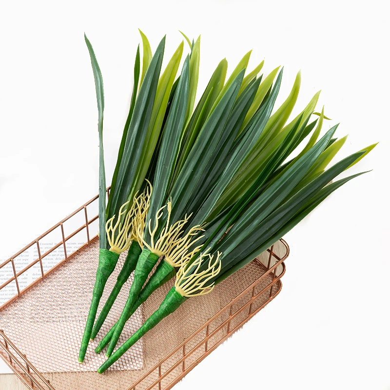 Plant Shop Leek Ophiopogon Simulation Floral Leaves Southeast  Flowers Green Gladiolus Vulgaris Plant