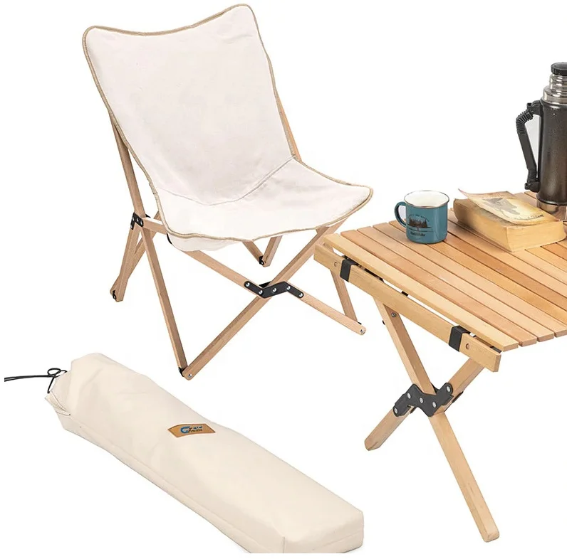 Camp chair and online table combo