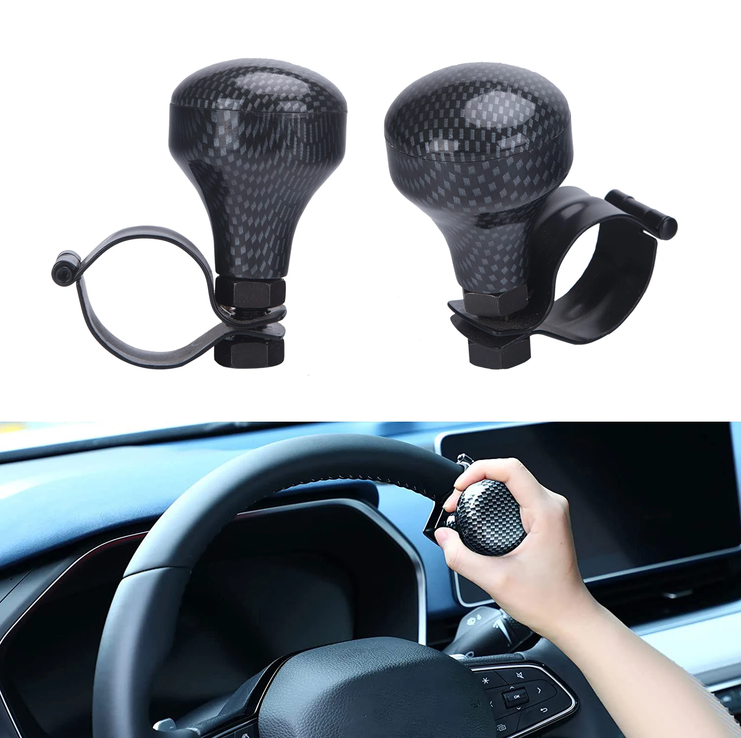 Universal Car Steering Shift Knob Accessories Quick Release Car Spinne Knobs for Automobiles