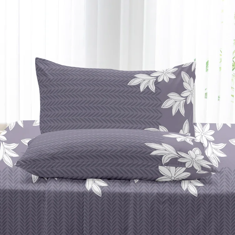 23 Pieces Printed Hotel Sheet Set Super Soft Microfiber Bed Sheets