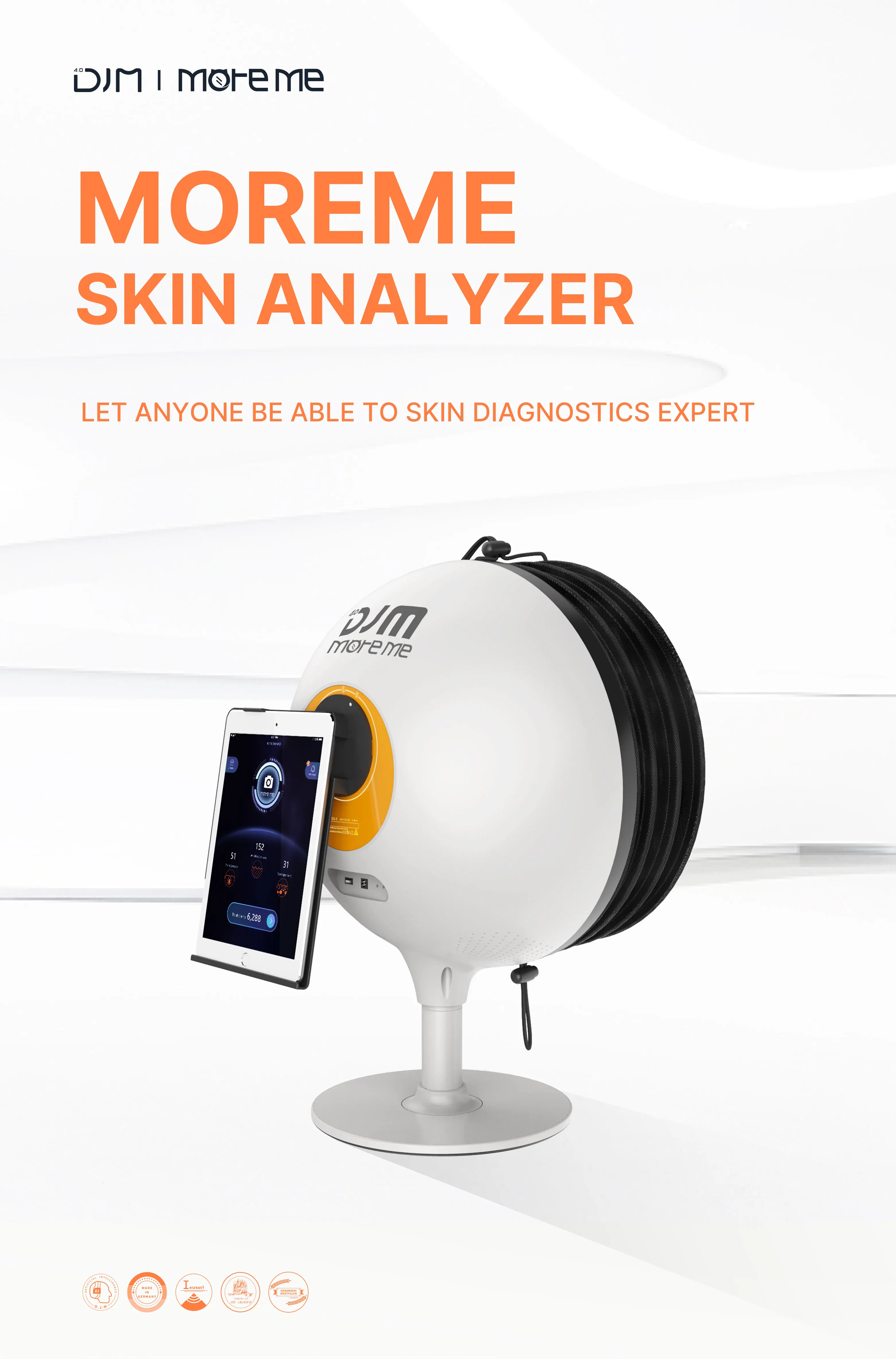 2023 Amazon Hot Products Skin Analyzer New Scanner For Beauty Salon