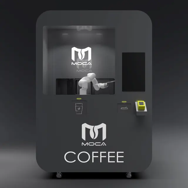 Barista Robot Coffee Coffee Vending Machine For Malls Supermarkets School