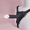 Dildo anale nero da 5,51 pollici con cinturino