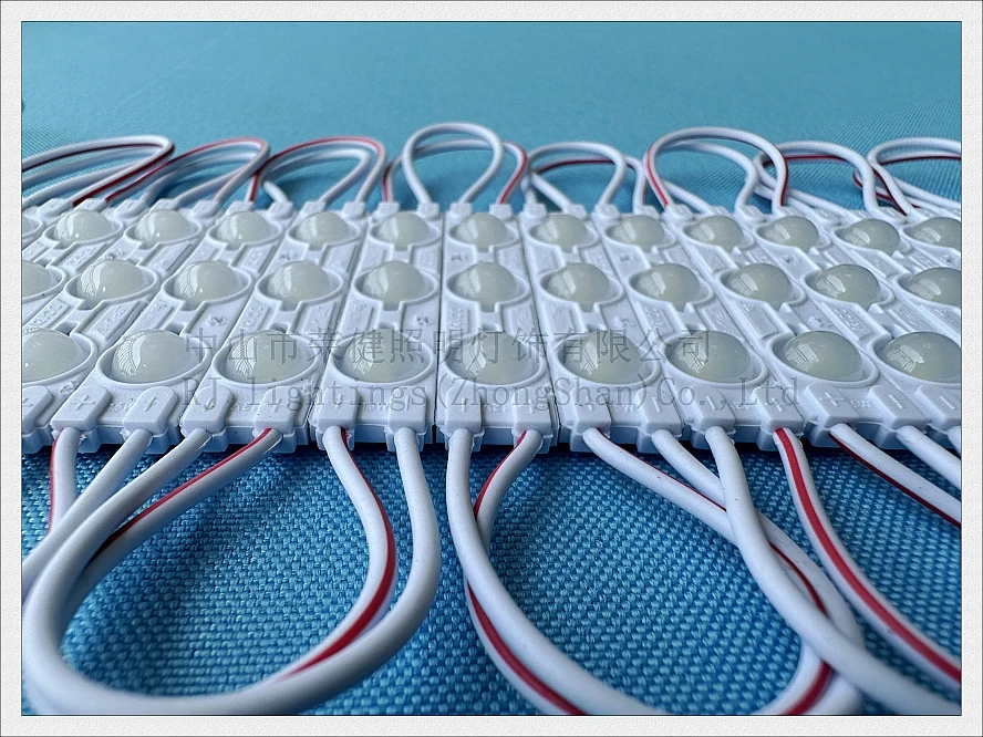 Waterproof IP65 Super LED Light Module for Sign Letter DC12V 60mm*12mm*7mm SMD 2835 3 LED Aluminum PCB in Stock Ready to Ship